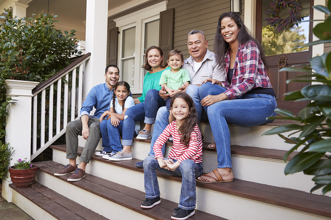 Los Angeles Hispanic family protected by Living Trust